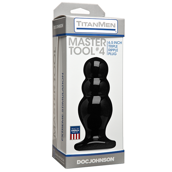 Titanmen Master Tool #4 Black Plug